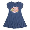 thumbnail image 1 of SpongeBob SquarePants - Spongebob Patrick Candy Canes - Toddler & Youth Girls Fit & Flare Dress, 1 of 5