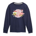 thumbnail image 1 of SpongeBob SquarePants  - Spongebob Patrick Candy Canes  - Toddler & Youth Long Sleeve Graphic T-Shirt, 1 of 6
