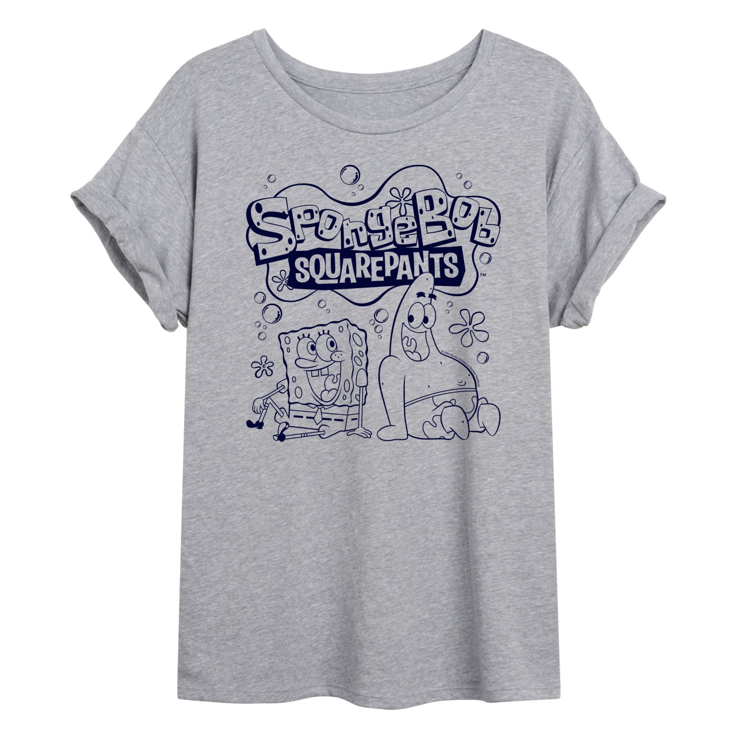 SpongeBob Squarepants tričko, Patrick Big Face Pink, dámské | - Trička, mikiny