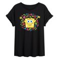 thumbnail image 1 of SpongeBob SquarePants - Spongebob Pattern - Juniors Ideal Flowy Muscle T-Shirt, 1 of 6