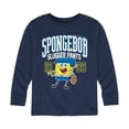thumbnail image 1 of SpongeBob SquarePants - Spongebob Slugger Pants - Toddler And Youth Long Sleeve Graphic T-Shirt, 1 of 6