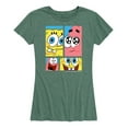 thumbnail image 1 of SpongeBob SquarePants - Spongebob and Patrick - Women's Short Sleeve Graphic T-Shirt, 1 of 5