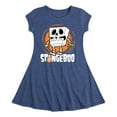 thumbnail image 1 of SpongeBob SquarePants - Spongeboo - Toddler And Youth Girls Fit And Flare Dress, 1 of 5