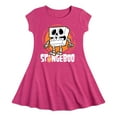 thumbnail image 1 of SpongeBob SquarePants - Spongeboo - Toddler And Youth Girls Fit And Flare Dress, 1 of 1