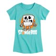 thumbnail image 1 of SpongeBob SquarePants - Spongeboo - Toddler And Youth Girls Short Sleeve Graphic T-Shirt, 1 of 6