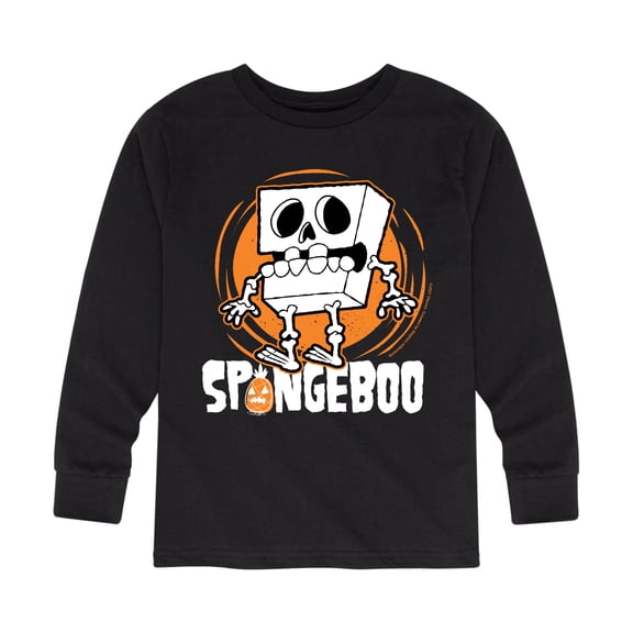 SpongeBob SquarePants - Spongeboo - Toddler And Youth Long Sleeve Graphic T-Shirt