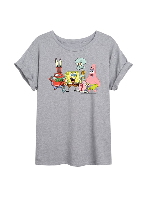 - Squad - Juniors Oversized Graphic T-Shirt