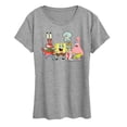thumbnail image 1 of SpongeBob SquarePants - Squad - Women's Short Sleeve Graphic T-Shirt, 1 of 5