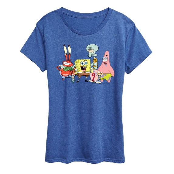SpongeBob SquarePants - Squad - Women's Short Sleeve Graphic T-Shirt