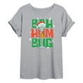 thumbnail image 1 of SpongeBob SquarePants - Squidward Bah Humbug - Juniors Ideal Flowy Muscle T-Shirt, 1 of 6