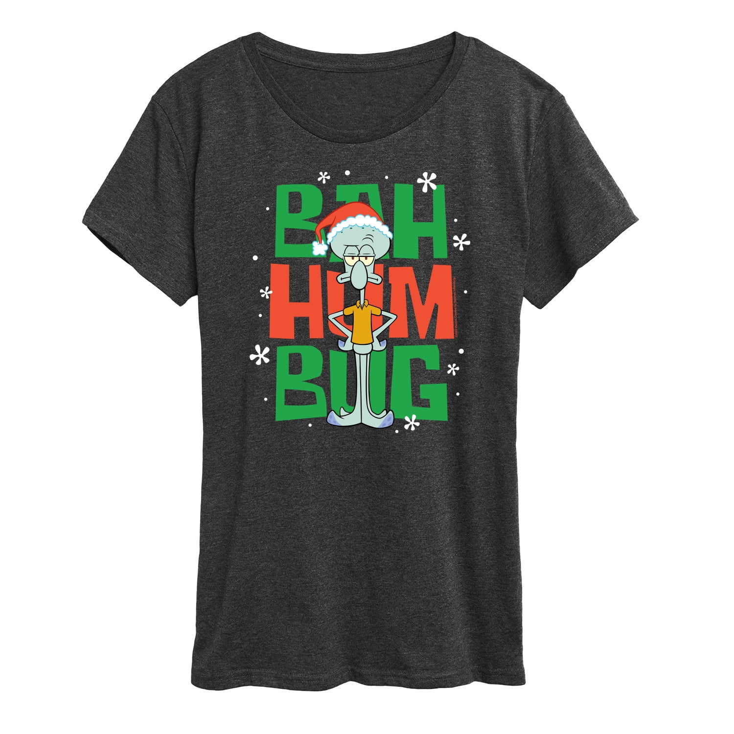 SpongeBob SquarePants - Squidward Bah Humbug - Women's Lightweight ...