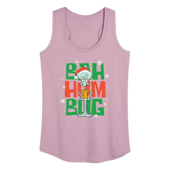SpongeBob SquarePants - Squidward Bah Humbug - Women's Racerback Tank Top