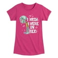 thumbnail image 1 of SpongeBob SquarePants - Squidward Bed - Toddler & Youth Girls Short Sleeve Graphic T-Shirt, 1 of 6