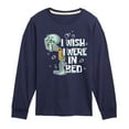 thumbnail image 1 of SpongeBob SquarePants - Squidward Bed - Toddler & Youth Long Sleeve Graphic T-Shirt, 1 of 6