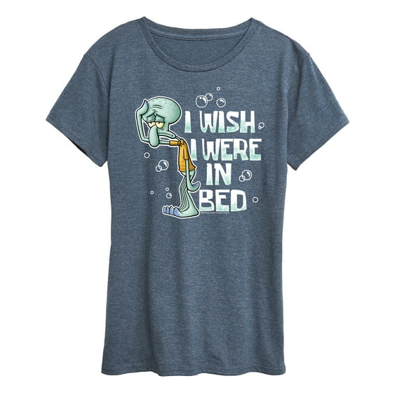 SpongeBob SquarePants - Squidward Bed - Women's Short Sleeve Graphic T-Shirt