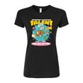 thumbnail image 1 of SpongeBob SquarePants - Squidward Enough Talent For All Of You - Juniors Fitted Graphic T-Shirt, 1 of 6