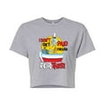 thumbnail image 1 of SpongeBob SquarePants - Squidward I Don't Get Paid Enough - Juniors Cropped Cotton Blend T-Shirt, 1 of 6