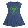 thumbnail image 1 of SpongeBob SquarePants - Squidward Luck - Girls Fit And Flare Cap Sleeve Dress, 1 of 1