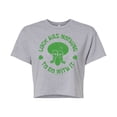 thumbnail image 1 of SpongeBob SquarePants - Squidward Luck  - Juniors Cropped Cotton Blend T-Shirt, 1 of 6
