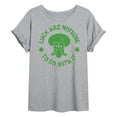 thumbnail image 1 of SpongeBob SquarePants - Squidward Luck  - Juniors Ideal Flowy Muscle T-Shirt, 1 of 6