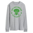 thumbnail image 1 of SpongeBob SquarePants - Squidward Luck - Men's Long Sleeve T-Shirt, 1 of 6