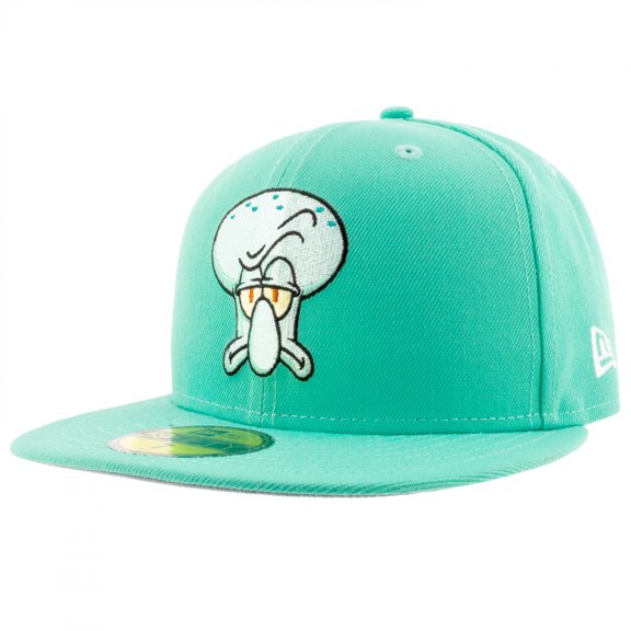 SpongeBob SquarePants Squidward New Era 59Fifty Fitted Hat-7 1/4 Fitted