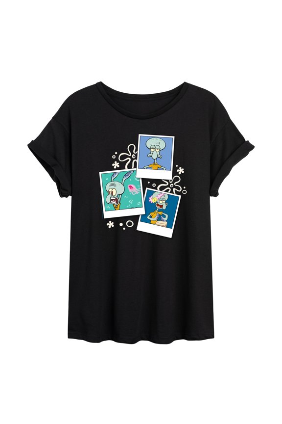 - Squidward Photos - Juniors Ideal Flowy Muscle T-Shirt