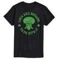 thumbnail image 1 of SpongeBob SquarePants - Squidward St. Patrick's Day - Men's Short Sleeve Graphic T-Shirt, 1 of 6