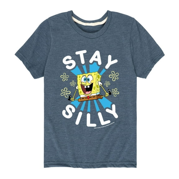 SpongeBob SquarePants - Stay Silly - Toddler and Youth Short Sleeve T-Shirt