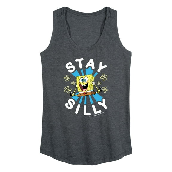 SpongeBob SquarePants - Stay Silly - Women's Racerback Tank