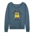 thumbnail image 1 of SpongeBob SquarePants - Stay Weird - Women's Lightweight French Terry Pullover, 1 of 3