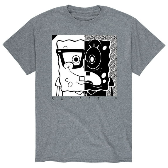 SpongeBob SquarePants - Superfly - Men's Short Sleeve Graphic T-Shirt