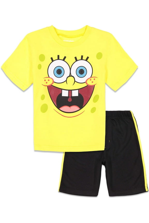 T-Shirt and Active Dolphin Mesh Shorts Outfit Set (Little Boys), 5 years