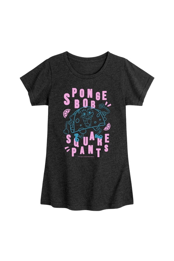 - Taco SpongeBob SquarePants - Toddler and Youth Girls Short Sleeve T-Shirt