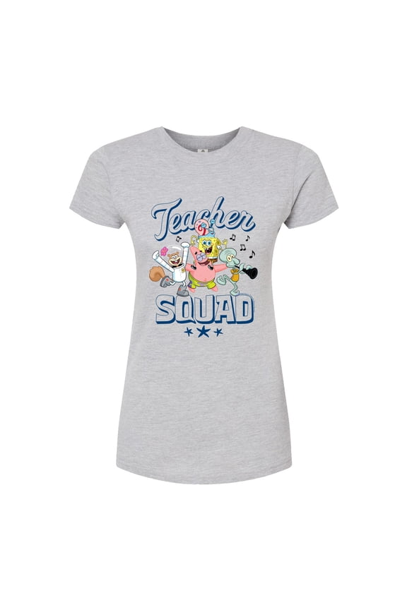- Teacher Squad - Juniors Fitted Graphic T-Shirt