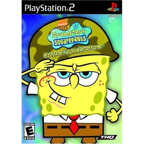 Pre-Owned SpongeBob SquarePants: The Battle for Bikini Bottom PlayStation 2 Action & Adventure Video Game