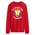 thumbnail image 1 of SpongeBob SquarePants - The Best Day To Namaste - Men's Long Sleeve T-Shirt, 1 of 5