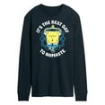 thumbnail image 1 of SpongeBob SquarePants - The Best Day To Namaste - Men's Long Sleeve T-Shirt, 1 of 6