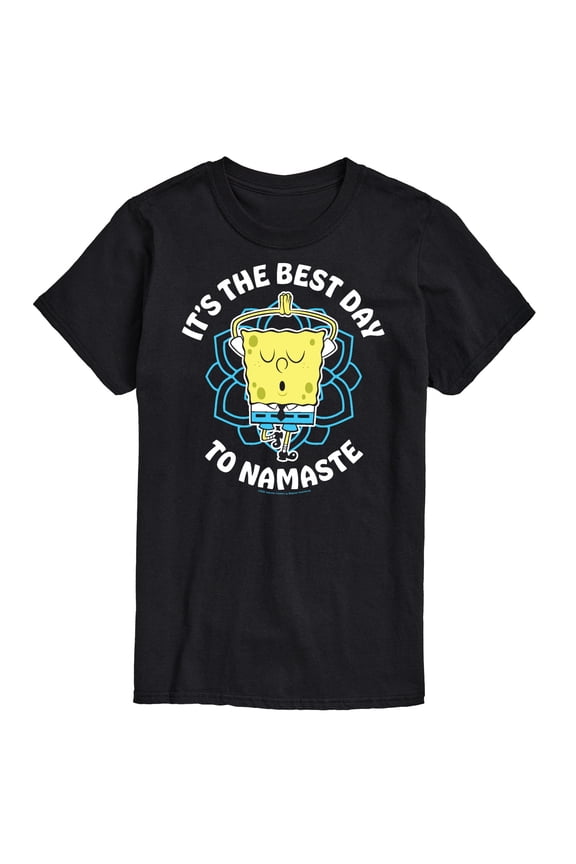 - The Best Day To Namaste - Men's Short Sleeve Graphic T-Shirt
