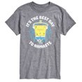 thumbnail image 1 of SpongeBob SquarePants - The Best Day To Namaste - Men's Short Sleeve Graphic T-Shirt, 1 of 6