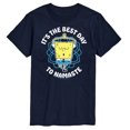 thumbnail image 1 of SpongeBob SquarePants - The Best Day To Namaste - Men's Short Sleeve Graphic T-Shirt, 1 of 6