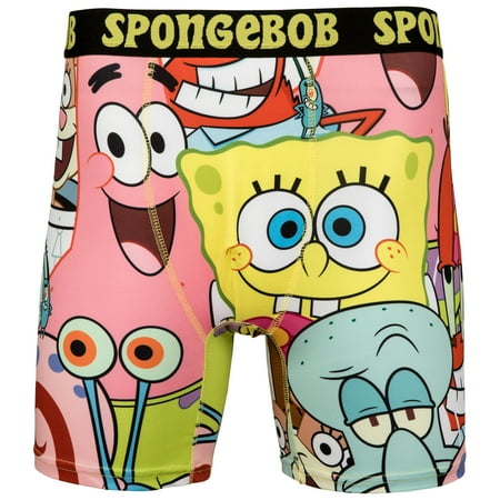 COCO BRANDS SpongeBob SquarePants Mens Underwear - 1/2 Pack Rugrats Men Boxer Briefs (S-2XL)