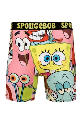 SpongeBob SquarePants Mens Underwear - 1/2 Pack Rugrats Men Boxer Briefs (S-2XL)