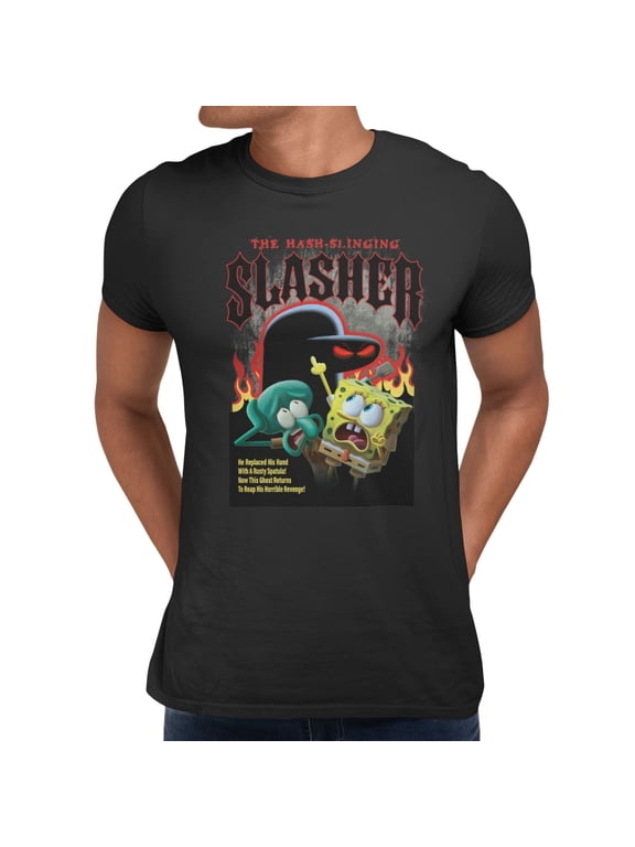 The Hash-Slinging Slasher Men's T-Shirt (Black, S-XXXL)