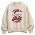thumbnail image 1 of SpongeBob SquarePants - This Is As Jolly As I Get - Women's Oversized Fleece Crew Sweatshirt, 1 of 4