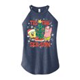 thumbnail image 1 of SpongeBob SquarePants - Tis The Season - Juniors High Neck Tank Top, 1 of 6