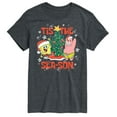 thumbnail image 1 of SpongeBob SquarePants - Tis The Season Christmas Spongebob and Patrick - Men's Short Sleeve Graphic T-Shirt, 1 of 6