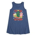 thumbnail image 1 of SpongeBob SquarePants - Tis The Season - Toddler and Youth Girls A-line Dress, 1 of 6
