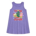 thumbnail image 1 of SpongeBob SquarePants - Tis The Season - Toddler and Youth Girls A-line Dress, 1 of 5