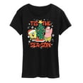 thumbnail image 1 of SpongeBob SquarePants - Tis The Season - Women's Lightweight French Terry Pullover, 1 of 5